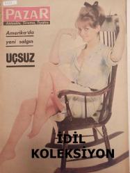 Pazar Haftalık Aktüalite Sinema Tiyatro Müzik ve Magazin Dergisi - 2 Nisan 1966 - Sayı:497 - Claudia Cardinale - Gürel Ünlüsoy - İşte yeni salgın: ''Uçsuz'' - Chi-Chi - Reklam için uçurulan - Balon Aşklar - Doktor Hilmi - Leyla Sayar - Aysel Tanju - Orhan Günşiray - Türk Lolitası - Nilüfer Koçyiğit - Ne idi Ne oldu Ne olacak - Melek Koçyiğit - Sinema Haberleri - Kısa Kısa - Muzaffer Nebioğlu - Nuray Uslu ve Sunay Uslu kardeşler - Ayten Kaçmaz - Tunç Oral - Zeynep Değirmencioğlu - Sonunda Claudia Cardinale Lider - Yüksel tahsilini tamamlayan Gürel Ünlüsoy ''Memur Aktör'' oldu! - Hanımlar Sizin İçin - Zeynep Berk - Beyaz Tergal - Bahar ve yaz modasından - Bu haftaki yıldızınız fotoğraf ve haberi - Tam Takım Dergi