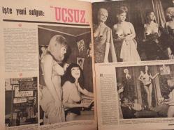 Pazar Haftalık Aktüalite Sinema Tiyatro Müzik ve Magazin Dergisi - 2 Nisan 1966 - Sayı:497 - Claudia Cardinale - Gürel Ünlüsoy - İşte yeni salgın: ''Uçsuz'' - Chi-Chi - Reklam için uçurulan - Balon Aşklar - Doktor Hilmi - Leyla Sayar - Aysel Tanju - Orhan Günşiray - Türk Lolitası - Nilüfer Koçyiğit - Ne idi Ne oldu Ne olacak - Melek Koçyiğit - Sinema Haberleri - Kısa Kısa - Muzaffer Nebioğlu - Nuray Uslu ve Sunay Uslu kardeşler - Ayten Kaçmaz - Tunç Oral - Zeynep Değirmencioğlu - Sonunda Claudia Cardinale Lider - Yüksel tahsilini tamamlayan Gürel Ünlüsoy ''Memur Aktör'' oldu! - Hanımlar Sizin İçin - Zeynep Berk - Beyaz Tergal - Bahar ve yaz modasından - Bu haftaki yıldızınız fotoğraf ve haberi - Tam Takım Dergi