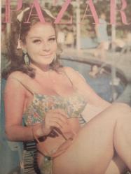 Pazar Haftalık Aktüalite Sinema Tiyatro Müzik ve Magazin Dergisi - 8 Kasım 1968 - Sayı:633 - Semiramis Pekkan - POP Sabun Reklamı - Bir nişan, bir nikah - Zühal Üstüntaş - Cenk Er - Zeki Müren - Gönül Yazar - Meltem Mete: ''Artık aklımı başıma topladım'' diyor - Semiramis Pekkan çifte oynuyor - Haldun Dormen - Tony Dallara - Anjelik olan Sevda Ferdağ bol bol bel büküp, gerdan kırdı - Tanju Korel - Ergün Köknar - Pervin Par - Selma Güneri dükkana döndü - Tunç Oral kırık ayakla sahnedeydi - Mahmut Dedehayır - Cildiniz ve kirpikleriniz - Bu haftaki falınız - Hanımların köşesi - Zeynep Berk - Türk Sinemasında Seks - 1919-1968 Türk Sineması Kadın Oyuncuları - Sema Özcan - Leyla Sayar - Hülya Koçyiğit - Süreyya Duru - Nebahat Çehre - Suzan Avcı - Filiz Akın fotoğraf ve haberi - Tam Takım Dergi