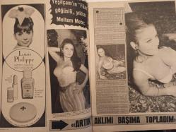 Pazar Haftalık Aktüalite Sinema Tiyatro Müzik ve Magazin Dergisi - 8 Kasım 1968 - Sayı:633 - Semiramis Pekkan - POP Sabun Reklamı - Bir nişan, bir nikah - Zühal Üstüntaş - Cenk Er - Zeki Müren - Gönül Yazar - Meltem Mete: ''Artık aklımı başıma topladım'' diyor - Semiramis Pekkan çifte oynuyor - Haldun Dormen - Tony Dallara - Anjelik olan Sevda Ferdağ bol bol bel büküp, gerdan kırdı - Tanju Korel - Ergün Köknar - Pervin Par - Selma Güneri dükkana döndü - Tunç Oral kırık ayakla sahnedeydi - Mahmut Dedehayır - Cildiniz ve kirpikleriniz - Bu haftaki falınız - Hanımların köşesi - Zeynep Berk - Türk Sinemasında Seks - 1919-1968 Türk Sineması Kadın Oyuncuları - Sema Özcan - Leyla Sayar - Hülya Koçyiğit - Süreyya Duru - Nebahat Çehre - Suzan Avcı - Filiz Akın fotoğraf ve haberi - Tam Takım Dergi