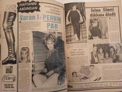 Pazar Haftalık Aktüalite Sinema Tiyatro Müzik ve Magazin Dergisi - 8 Kasım 1968 - Sayı:633 - Semiramis Pekkan - POP Sabun Reklamı - Bir nişan, bir nikah - Zühal Üstüntaş - Cenk Er - Zeki Müren - Gönül Yazar - Meltem Mete: ''Artık aklımı başıma topladım'' diyor - Semiramis Pekkan çifte oynuyor - Haldun Dormen - Tony Dallara - Anjelik olan Sevda Ferdağ bol bol bel büküp, gerdan kırdı - Tanju Korel - Ergün Köknar - Pervin Par - Selma Güneri dükkana döndü - Tunç Oral kırık ayakla sahnedeydi - Mahmut Dedehayır - Cildiniz ve kirpikleriniz - Bu haftaki falınız - Hanımların köşesi - Zeynep Berk - Türk Sinemasında Seks - 1919-1968 Türk Sineması Kadın Oyuncuları - Sema Özcan - Leyla Sayar - Hülya Koçyiğit - Süreyya Duru - Nebahat Çehre - Suzan Avcı - Filiz Akın fotoğraf ve haberi - Tam Takım Dergi