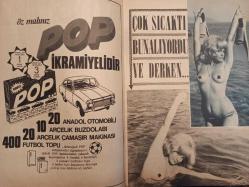 Pazar Haftalık Aktüalite Sinema Tiyatro Müzik ve Magazin Dergisi - 15 Ağustos 1969 - Sayı:673 - Gülsüm Kamu - Önce boyandı sonra İstanbul'da tur attı - Aynur Aydan - Büyük İfşaat: Ablam ve Annem - Nazan Şoray - Rüçhan Adlı - Meliha Şoray - POP Sabun Reklamı - Çok sıcaktı bunalıyordu ve derken... - Figen Han soyunup çırılçıplak denize girdi! - Gülsüm Kamu'yla varan:14 - Çoban Ali - Haftanın Fotoromanı: Yarın Başka Bir Gündür - Gül Fatma - Nejat Saydam - Hülya Koçyiğit - Gül Fatma - Murat Soydan - Tanju Gürsu - Reha Yurdakul - Yıldız Nevgut - Ajda Pekkan'ın aşk albümü - Gülsüm Kamu - Mustafa Satır - Zeki Müren - Orhan Aker - İşte yeni hipi - Aynur Aydan fotoğraf ve haberi - Tam Takım Dergi