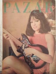 Pazar Haftalık Aktüalite Sinema Tiyatro Müzik ve Magazin Dergisi - 10 Mart 1972 - Sayı:807 - Fatma Girik - Meral Zeren - Fatma Girik sinemaya ara verdi - Sahneden ayrılamıyor - Şantöz Zeynep perdede şansını tekrar deniyor - Süleyman Turan - Feyzi Tuna - Ayhan Işık - Yeşilçam eski defterleri karıştırıyor - Quink Mürekkep Reklamı - Erol Taş - Yıldıray Çınar - Arzu Okay - Niyazi Er - Orhan Günşiray, Fikret Hakan aynı filmde buluştular - Hüseyin Zan - Bahar Erdeniz - Yavuz Selekman - Tursil Deterjan Reklamı - Bir çırpıda Hülya Koçyiğit - Ulvi Doğan - Erol Taş - Metin Erksan - Selim Soydan - Kamuran Ballı, Kanada'ya gitti - Nazmi Özer - Salih Güney'in ikinci evlilik denemesi - Salih Güney - İpek Eken - Seyhan Gümüş'ün soyundukça şansı açılıyor - Tarlakuşu Yeşilçam'a kondu - Memur Oyuncu - Beyza Başar - Peri Han, Yılmaz Güney'in filminde - Claudia Villa - Grace Kelly - Rose Mari Kanzler - Birtane Güngör - Meral Zeren - Oya Peri'ye Nazar Değdi - Hülya Tuğlu - Serdar Gökhan - Tam Takım Dergi