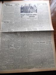 Vatan Gazetesi - 31 Mart 1953 - Demir Perde Ve Biz Yazan Ahmet Emin Yalman Köşe Yazısı - Amerika'nın Türkiye'ye Yardım Azaltılmayacak - Kızıl Çin Başkanı Chou En Lai Kore'de Sulh İstedi - Yedi Kadını Öldüren Londra Canavarı Henüz Yakalanmadı - İnkılapları Koruma Ve İrtica İle Savaşta CHP Hükümete Müzahir Olacak - Tediye Birliğinin Müddeti Uzatıldı - Kız Kardeşi Katolik Olan Dimitro Elefteryadis İki Kişiyi Vurdu - Genç Milli Takım Şampiyonası Bugün Brüksel'de Başlıyor - Kongre Yazan Abdulkadir Ceyhun Yazı - Hekim Hakları Koruma Derneği Kongresi - Mareşal Tito Yugoslavya'ya Döndü - Hoş Memo Karikatür - Sümerbank - Mayadağ Fenni Mayaları - Londra Mektupları Yazan Canan Ergüder - Kremlin'in Yeni Hükümdarı Georgie Malenkov Yazan Albay İlya Molin Yazı Dizisi - İtalya'da Grev İlan Edildi - Tiyatrolar Sinemalar Programı - Çocuk Köşesi - Macera Bu Akşam Başlıyor Yazan Robert Collard Yazı Dizisi - Mançurya'dan Göçmenler Geldi - Devrim Ocakları Toplantısı Yapıldı - Krem Pertev - Good Year Lastik