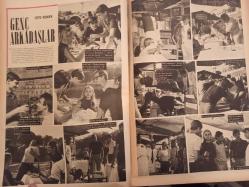Pazar Haftalık Aktüalite Sinema Tiyatro Müzik ve Magazin Dergisi - 1 Ocak 1966 - Sayı:484 - Sevda Ferdağ - 1965'in ardından - Ne oldu ne bitti? - Semra Sar - Selda Alkor - Tamer Yiğit - Hülya Koçyiğit - Göksel Arsoy - Suzan Avcı - Neriman Köksal - Feridun Kete - Sevim Çağlayan - Yılmaz Gündüz - 1966 için yıldızlar fala baktılar - Özden Çelik - Vahi Öz - Bilge Tandoğan - Necdet Tosun - Ve elleri fincanları iskanbilleri konuşturdular - POP Sabun Reklamı - Neriman Köksal - Nuran Aksoylar - Çolpan İlhan - Orhan Günşiray - Yılmaz Güney - Süleyman Turan - Filiz Akın - 1966 Yılı Takvimi Posteri - Yıldız Tezcan - Tafy Saç Spreyi Reklamı - Semih Sergen - Leyla Sayar - Öztürk Serengil - Aşk Rüyası romanı - Genç Arkadaşlar fotoromanı - Bu haftaki yıldızınız - Hanımlar Sizin İçin - Zeynep Berk - Kırık Kalp Çizgi Romanı - Yeşilçam'da ikinci Günşiray - Orhan Günşiray - Filiz Akın fotoğraf ve haberi - Tam Takım Dergi