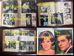 SES, HAFTALIK AKTÜALİTE SİNEMA, TİYATRO, MÜZİK ve GENÇLİK MECMUASI - 1967 YILINDAN CİLT İÇİNDE TOPLAM 23 SAYI - HEPSİ BİR CİLT İÇİNDE - HER SAYININ POSTERİ İÇİNDE. TÜM SAYILAR EKSİKSİZ ve ÇOK TEMİZ -  EKREM BORA, SÜLEYMAN TURAN, GÖKSEL ARSOY, AYHAN IŞIK, SADRİ ALIŞIK, REHA YURDAKUL, ALAIN DELON, MARLON BRANDO, TANJU GÜRSU, TÜRKAN ŞORAY, FİLİZ AKIN, HÜLYA KOÇYİĞİT, BELGÜN DORUK, NERİMAN KÖKSAL, MUZAFFER TEMA, SEMA ÖZCAN, AJDA PEKKAN, SEMA ÖZCAN, İZZET GÜNAY, FATMA GİRİK, LEYLA SAYAR, EROL TAŞ, ZEKİ MÜREN, ZEYNEP DEĞİRMENCİOĞLU, PARLA ŞENOL, GÜLRİZ SURURİ, AZİZE BERGİN, EROL DERNEK, KUTLU ERTUNA, LIZ SARIAN, BRIGITTE BARDOT, NİLÜFER KOÇYİĞİT, HÜSEYİN PEYDA, EDİZ HUN, CARY GRANT, SEVDA FERDAĞ, SALİH GÜNEY, NİLÜFER AYDAN, ALİ ŞEN, RAQUEL WELCH, MUHSİN ERTUĞRUL, ERHAN ABİR, ERHAN EMİRE, ERGÜVENÇ KEMAL, FİKRET HAKAN, NEVİN AYPAR, CÜNEYT GÖKÇER, MERAL GÜZENDOR, METİN SEREZLİ, MUHTEREM NUR, URSULA ANDRESS, SEVİM ÇAĞLAYAN, ERTOK UMRAN, ERTON ŞEHİME, SELMA GÜNERİ,