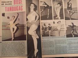 Pazar Haftalık Aktüalite Sinema Tiyatro Müzik ve Magazin Dergisi - 16 Nisan 1966 - Sayı:499 - Yeşilçam'da bir balerin - Bilge Tandoğaç - Fotoroman yıldızlığı yeni bir meslek oldu - Nalan Çöl - Meral Küçükerol - Erol Taş'a göre: ''Artık güzel yüz ve iyi kadın öpmek iş değil'' - Zuhal Tan aşkından oldu - Selda Alkor ve Tanju Gürsu nişanlanıyor - Sinema Haberleri - Hayri Caner - Hülya Koçyiğit - Bardaklar havalarda uçmazdı - Mine Soley - Burhan Abaydın - Tülay German - Mine Soley - Doctor Renaud Krem Reklamı - Hanımlar İçin - Zeynep Berk - Yıldızınız - Brigitte Overbye göğüsleriyle bir anda şöhrete ulaştı - Bu göğüslerin sigortası tam 1 milyon lira - Erol Taş fotoğraf ve haberi - Tam Takım Dergi