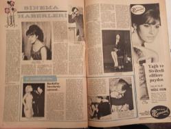 Pazar Haftalık Aktüalite Sinema Tiyatro Müzik ve Magazin Dergisi - 16 Nisan 1966 - Sayı:499 - Yeşilçam'da bir balerin - Bilge Tandoğaç - Fotoroman yıldızlığı yeni bir meslek oldu - Nalan Çöl - Meral Küçükerol - Erol Taş'a göre: ''Artık güzel yüz ve iyi kadın öpmek iş değil'' - Zuhal Tan aşkından oldu - Selda Alkor ve Tanju Gürsu nişanlanıyor - Sinema Haberleri - Hayri Caner - Hülya Koçyiğit - Bardaklar havalarda uçmazdı - Mine Soley - Burhan Abaydın - Tülay German - Mine Soley - Doctor Renaud Krem Reklamı - Hanımlar İçin - Zeynep Berk - Yıldızınız - Brigitte Overbye göğüsleriyle bir anda şöhrete ulaştı - Bu göğüslerin sigortası tam 1 milyon lira - Erol Taş fotoğraf ve haberi - Tam Takım Dergi