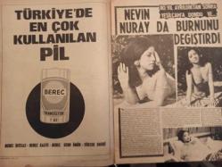 Pazar Haftalık Aktüalite Sinema Tiyatro Müzik ve Magazin Dergisi - 5 Aralık 1969 - Sayı:689 - Fatma Girik - Ülkü Özen - İran'lı dilber eski partöneri Cüneyt Arkın'la Antalya'da buluştu - Necmi Ongan - BEREC Pil Reklamı - Nevin Nuray da burnunu değiştirdi - Fikret Uçak - Memduh Ün, Fatma Girik aşkında değişiklik yok! - Tam 12 yıl oldu - Ülkü Erakalın - Yeşilçam, şarkıcılık, tiyatro derken Birsen Ayda - Ayhan Işık ve Zeynep Aksu - Özdemir Birsel - Sırrı Gültekin - Ali Uğur - Reha Yurdakul - Hüseyin Baradan - Hulusi Kentmen - Philips Çamaşır ve Bulaşık Makinesi Reklamı - Funda Gürçen annesinin hayatını kurtardı - şantöz Başak - Philips tıraş makinesi reklamı - Bekleyen Derviş Muradına Ermiş! - Ülkü Özen artık başrollerde fotoğraf ve haberi - Tam Takım Dergi