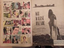 Pazar Haftalık Aktüalite Sinema Tiyatro Müzik ve Magazin Dergisi - 27 Kasım 1965 - Sayı:479 - Tanju Gürsu, Selda Alkor'a aşık - Doktor Kilder Çizgi Romanı - Kız Kalesi Önünde - Alman strip-tease yıldızı - Katanga Dayanamadı Akdenize - Soyundu ve jandarmaları karşısında buldu - Müşfik Kenter - Ayfer Feray - Mine Sun - Tunç Oral - Tanju Gürsu'nun gizli aşkı - Ekrem Bora - Müşfik Kenter - Gülsün Kamu - Aşk Rüyası hikayesi - Bu haftaki yıldızınız - Şimdi de genç bir prodüktör - Birsen Menekşeli yine aşık!.. - POP Sabun Reklamı - Genç Arkadaşlar fotoromanı - Hanımlar Sizin İçin - Zeynep Berk - Boynun İhtimamı - Kırık Kalp Çizgi Romanı - Beyaz perdenin dindar aktörü: Tamer Yiğit fotoğraf ve haberi - Tam Takım Dergi