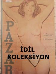 Pazar Süper Gazete Haftalık Aktüalite Sinema Tiyatro Müzik ve Magazin Dergisi - Sayı:42 - Sabahan - Ursula Andress - Müge Güler son şansını kullanıyor - Tülin Tan filmleri bıraktı dinleniyor - Nalan Çöl şansını kullanamadı - Çıplaklar Savaşıyor - Zerrin Egeliler tehlike de - Dilber Ay meydan okuyor - Zerrin Doğan sessiz ve derinden gidiyor - Meral Deniz azimli - Bırak onu çıplak yaşasın - Seks ve Ölüm başlıyor çizgi romanı - Ünlü Yıldız Edvige Fenech'in emsalsiz foto romanı - Kocam ve Günahlarım çılgın leydi - Plak Dünyasından Yerli 45'likler - Yabancı 45'likler - Çılgın At'ın crazy horse çılgın güzelleri - Biraz Seks Biraz Mizah - İnek Şaban Çizgi Romanı - Seks Doktoru - Yıldız Falınız - Seks Bir Sanattır fotoğraf ve haberi - Tam Takım Dergi