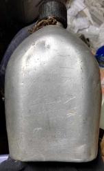 1944 U.S. A.M.G.CO. Damgalı Amerikan askeri matara