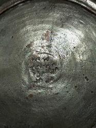 Antika 1800'ler Osmanlı  Ermeni Bakır Tabak