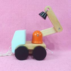 IKEA UPPSTA AHŞAP OYUNCAK VİNÇ