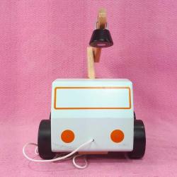 IKEA UPPSTA AHŞAP OYUNCAK VİNÇ