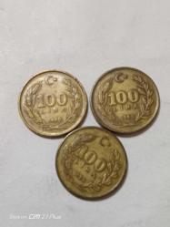 TÜRKİYE CUMHURİYETİ 100 LİRA 1989  ÇÇT