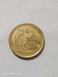 TÜRKİYE CUMHURİYETİ 5000 LİRA 1997  ÇT