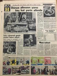 HÜRRİYET GAZETESİ 11 HAZİRAN 1965 YIL :18 SAYI :6146---Yunanistan ,Enosis için tavize hazırlamış ---Ürgüplü :Seçimlere kadar  istifa etmeyeceğim dedi ---Alican :CHP ve AP samimi değildir  dedi ---Yunanistan dan Kıbrıs ta barışın muhafazasını talep ettik ---Yemen de adam  öldürme  bedeli 30 bin Türk lirası ---Ayvansaray da  yapılan kotralar Almanya ya  ihraç ediliyor ---Katil  halterci , bir mesajla  arkadaşlarından af diledi ---Şehir Hattı Vapurlarında Yolcu ve Araç Sayısı Arttı ---Vietnam da ki Amerikalı Müşavirler Öldürüldü ---İzmir Fuar Göl Gazinosu : Nigar Uluerer ,Nezahat  Arat , Melahat Güngör ,İsmet Yazar ,Mualla Mercan ,----Almanya 22 bin işçi istedi ---Amerikalı Bir Er Ayda 5420 Lira Alıyor ---İstikbalin Einsteın i ---Milli Ligden ayrılırız ---İnternationale  8-6 galip geldi --Demirsporlular idmanda terlerken  Galatasaraylılar denize girdiler ----Dünya altının yarısı beş kat  yerin altında --Sakız çiğnemek gergin sinirleri  tedavi ediyor ----