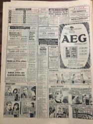 HÜRRİYET GAZETESİ 13 HAZİRAN 1965 YIL :18 SAYI :6148--Samsun da Demirel ve Bilgiç Hizipleri Birbirini Suçladı ---Mezarda çıkardıkları cesedin kafasını kesip  yağmur duasına çıktılar ----Zararlı faaliyetleri inceleyen  bakanlar milli emniyetten  bilgi istedi ---Cinnet getiren Yunan askeri Türk olan 3 kişiyi öldürdü ---Bir masada iki müdür ---Öz annelerini bulmak için yola  düştüler ----Yaz seminerine beş bin ilkokul  öğretmeni katılıyor ---Bulgar Başvekili İstifaya Zorlanıyor ---Altın yumurtlayan tavuk 11 yaşına girdi ---Deniz banyosu için en faydalı olan saatler 10-12 arasıdır ---Fenerbahçe -Beşiktaş ---Fenerbahçe Stadı nın yeniden inşası için çalışma devam ediyor ---Galatasaray  berabere  : 1-1---Başpehlivanlık çekişmeli geçecek ---Yunanistan 3. Ordusunda Sabotaj Olayı ---Çin Basını dün MAO nun yeni bir resmini yayınladı ---