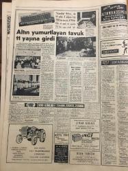 HÜRRİYET GAZETESİ 13 HAZİRAN 1965 YIL :18 SAYI :6148--Samsun da Demirel ve Bilgiç Hizipleri Birbirini Suçladı ---Mezarda çıkardıkları cesedin kafasını kesip  yağmur duasına çıktılar ----Zararlı faaliyetleri inceleyen  bakanlar milli emniyetten  bilgi istedi ---Cinnet getiren Yunan askeri Türk olan 3 kişiyi öldürdü ---Bir masada iki müdür ---Öz annelerini bulmak için yola  düştüler ----Yaz seminerine beş bin ilkokul  öğretmeni katılıyor ---Bulgar Başvekili İstifaya Zorlanıyor ---Altın yumurtlayan tavuk 11 yaşına girdi ---Deniz banyosu için en faydalı olan saatler 10-12 arasıdır ---Fenerbahçe -Beşiktaş ---Fenerbahçe Stadı nın yeniden inşası için çalışma devam ediyor ---Galatasaray  berabere  : 1-1---Başpehlivanlık çekişmeli geçecek ---Yunanistan 3. Ordusunda Sabotaj Olayı ---Çin Basını dün MAO nun yeni bir resmini yayınladı ---