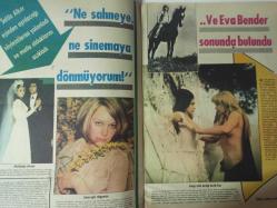 Pazar Haftalık Aktüalite Sinema Tiyatro Müzik ve Magazin Dergisi - 19 Ocak 1973 - Sayı:852 - Müşerref Tezcan - Eva Söderlinah - Hülya Koçyiğit kendisine yapılan sahne ve rejisörlük teklifini kesin olarak reddetti - Lütfi Ö. Akad- Selim Soydan - Adnan Tüzmen - Erdoğan Sarı - Selman Yaşar - Atilla Özdemiroğlu - Füsun Önal - Necla Gündoğdu - Tolga Günal - Betül Özyüreli - Adnan Şenses - Selma Güneri - Yusuf Sezgin - ORhan Günşiray - Ali Poyrazoğlu - Ceyda Sadıkoğlu - Sacit Aslan, Şeher Seniz'i terk edip eski nişanlısıyla tekrar barıştı - Selda Alkor eşinden ayrılacağı söylentilerini yalanladı ve mutlu olduklarını açıkladı - Cihat İlkbaşaran - Eva Bender sonunda bulundu - Kartal Tibet - Yeşim Tan - Birsen Ayda - Ajda Pekkan - Olacak iş değildi! - Behiye Aksoy - Orhan Elmas - Filiz Akın - Aysel İnanoğlu - Berker İnanoğlu - Arzu Okay - Seyhan Karabay - Arzu Okay müzisyen sevgilisiyle yakında nikah kıyıyor - Gönül Yazar dört yıl sonra - Cüneyt Arkın - Zeki Ökten - Tam Takım Dergi