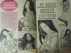 Pazar Haftalık Aktüalite Sinema Tiyatro Müzik ve Magazin Dergisi - 12 Kasım 1971 - Sayı:790 - Esen Püsküllü - Gamze Öz - Devlet Devrim'in çoktandır sesi çıkmıyordu - Metin Ersoy - Yeşilçam'da yabancı artistler cirit atıyor - Christine PEtersen - Fikret Uçak - Bu da Yerli Malı Brigitte Bardot - Beyaz Başar - Demir Karahan - Estella Blain - Gülay alp - Her yerde seks var - Gamze Öz - Soyunan Soyunana - Özcan Tekgül - Yeşim yükselen - Semra Yıldız - Ayhan Işık - Danyal Topatan - Ayhan Işık - Fatma Girik - Belgin Doruk - Tursil Deterjan Reklamı - Hamamdan sonra çıplak göle girdi - Mine Mutlu Vamp Yıldızlara Taş Çıkartıyor - Sevgi Can - Bilal İnci - Süleyman Turan - Eşref Kolçak - Sinemaya Soyunarak Döndü - Özcan Tekgül hala ''Yirmi Yaş Aşkı'' yaşıyor - Özcan Tekgül - Yeşilçam'da muz mevsimi - Enver Özen - Nebahat Çehre - Aynur Akarsu fotoğraf ve haberi - Tam Takım Dergi