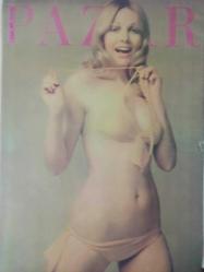 Pazar Haftalık Aktüalite Sinema Tiyatro Müzik ve Magazin Dergisi - 1974 Yılı - Sayı:959 - Oya Peri - Karin Runnes - Türkan Şoray, ilk plağında alaturka şarkı söyleyecek - Yeşim Yükselen - Muhteşem Marilyn Monroe - Serdar Gökhan, Tülin Örsek nikahı çıplak fotoğraflar yüzünden suya düştü - Ünlüler Albümü: Fatma Belgen - Tamer Yiğit - Fatma Belgen - Çetin İNanç - Seyyal Taner - Mehmet Dinler - Ülkü Erakalın - Muhterem Nur - Kenan Pars - Eşref Kolçak - Tarık Akan - Mehmet dinler - Ateş Böcekleri Ercan - Yusuf Sezgin-  Fatma belgen - Yıldız Kenter - Aytaç Arman - Hülya Şengül - Temel Gürsu - İsmet Saydam - Tufan Giray - Lale Kenter - Yıldız Kenter - Sertan Acar Tülin Örsek - Serdar Gökhan - Nur Ay'ın evliliği kısa sürdü - Türkan Şoray - Orhan Gencebay - Seyyal Taner - Arzu Okay - Tarık Akan - Senar Seven - Öztürk Serengil - Suna Pekuysal - İzzet Aldemir - Mine Sun - Sadri Alışık - Zeyno Çilem - Aykut bora - Sadri Alışık - Kemal Sunal - Meral Zeren - Aytekin Akkaya - Tam Takım Dergi