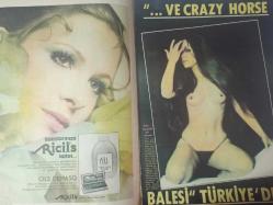 Pazar Haftalık Aktüalite Sinema Tiyatro Müzik ve Magazin Dergisi - 18 Mayıs 1973 - Sayı:869 - Feri Cansel - Melek görgün - Meral Zeren - Sezer Başak'ın bahar başına vurdu - Nil başak - Leyla Sayar nişanlanı verdi - Crazy Horse Balesi Türkiye'de - Yeşilçam'ın aşk albümü - Ajda Pekkan - Tanju Gürsu - Ekrem Bora - Kuzey Vargın - Ayhan Işık - İzzet Günay - Şantöz Aylin Hıdrellez'de - Belgin Doruk: ''Sahne için herşey tamam'' - Selahattin Erköse - Özdemir Birsel - Sadri Alışık'ın başını kaşıyacak vakti yok - Hülya Tuğlu'nun balık safası - Muhterem Nur - Yeşilçam'da yeri doldurulmayan hala tek yıldız: Muhterem Nur - Anuşka - İlknur Taçbaş - Pelin Ceylan - Sevinç Pekin - Ufuk Enünlü - Nevin Pere - Leyla Sayar - Yılmaz Köksal fotoğraf ve haberi - Tam Takım Dergi