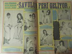 Pazar Haftalık Aktüalite Sinema Tiyatro Müzik ve Magazin Dergisi - 17 Aralık 1971 - Sayı:795 - Sevda Ferdağ - Mine Soley - Atina'da bir Türk yıldız - İlker İnanoğlu - Filiz Akın - Yılmaz Güney - İrfan Ünal - Gani Turanlı - Cambaz Kız Yeşilçam'da - Safiye Yankı - Edison Ampul Reklamı - ''Keloğlan şehre indi'' - Ülkü Özen - Rüştü Asyalı - Gönül Akkor - Hayri Küçük - Erdoğan Çetin - Seyfi Tetik - Tanzer Demirkıran - Olcay Oktayer - Tekin Arsoy - Sevda Alpay - Baki Duyarlar - Erkan Yolaç - Ziya Taşkent - Feri Cansel - PAY iç çamaşırları reklamı - Serpil Örümcer - Berkant - Bitmeyen ''Balayı'' - Yeşilçam'da altı yeni oyuncu - Ajda Pekkan - Cömert Baykent - Selda Alkor - Kaç Kılığa Girdiler? - Ümit Utku - İzzet Günay - Muzaffer Tema - Sarita Montiel - Menderes Utku - Yılmaz Köksal - Persil Deterjan Reklamı - Sevda Ferdağ eski sevgilisine mutluluk diliyor - Yavuz Figenli - Eva Bender - Cihangir Gaffari - Halit Refiğ - Nesrin Kaptan - Levent Çakır - Tam Takım Dergi