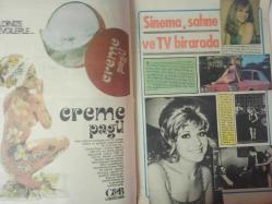 Pazar Haftalık Aktüalite Sinema Tiyatro Müzik ve Magazin Dergisi - 18 Şubat 1972 - Sayı:804 - Nebahat Çehre - Bahar Erdeniz - Türkan Şoray her filminde şarkıcı oluyor - Bahar Erdeniz - Atıf Yılmaz- Murat Soydan - Fatma Karanfil - Gönül Hancı'ya filmlerde soyunmak yasak - Tamer Yiğit - Behçet Nacar - Ertem Göreç - Cihangir Gaffari soluğu yine İtalya'da aldı - Melek Görgün - Deniz Erkanat - Semra Sine - Tugay Toksöz - İzzet Günay - Prenses Banu - Özel Türkbaş - Gül Gülsün - Hülya Babuş - Özcan Tekgül - Özdemir Birsel - Belgin Doruk - Faruk Kenç - Tursil Deterjan Reklamı - İzzet Günay bir çırpıda - Nebahat Çehre'nin Parolası - Kar'da Seks - Yeşim Yükselen fotoğraf ve haberi - Tam Takım Dergi