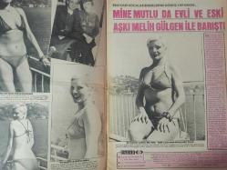 Pazar Haftalık Aktüalite Sinema Tiyatro Müzik ve Magazin Dergisi - 1976 Yılı - Sayı:1026 - Arzu Okay - Vayna - Gülgün Erdem dükkan açtı - Asuman Kıratlı - Mine Mutlu da evli ve eski aşkı Melih Gülgen ile barıştı - Arzu Okay - Feri Cansel - Melek Görgün - Ceyda Karahan - Sevim Tuna, Romalı Perihan'ı az kaldı dövecekti - Emel Sayın ve Muazzez Abacı ayrıldıkları eski eşleriyle nikahsız balayı deniyorlar - Morali yerine gelen Türkan Şoray Bodrum'da kolları sıvayıp kamera arkasına geçti - Nalan Çöl Yeşilçam'da aradığını bir türlü bulamıyor - Pazar'a kapak olan İsveç'li yıldız Vicky kaybolunca annesi kızını aramak için İstanbul'a geldi - Çıplak artist Alev Altın - Funda Ersin - Pakize Suda - Sevda Ferdağ - İlknur Taçbaş - Zeki Müren - Nil Burak - Emel Sayın fotoğraf ve haberi - Tam Takım Dergi