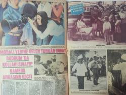 Pazar Haftalık Aktüalite Sinema Tiyatro Müzik ve Magazin Dergisi - 1976 Yılı - Sayı:1026 - Arzu Okay - Vayna - Gülgün Erdem dükkan açtı - Asuman Kıratlı - Mine Mutlu da evli ve eski aşkı Melih Gülgen ile barıştı - Arzu Okay - Feri Cansel - Melek Görgün - Ceyda Karahan - Sevim Tuna, Romalı Perihan'ı az kaldı dövecekti - Emel Sayın ve Muazzez Abacı ayrıldıkları eski eşleriyle nikahsız balayı deniyorlar - Morali yerine gelen Türkan Şoray Bodrum'da kolları sıvayıp kamera arkasına geçti - Nalan Çöl Yeşilçam'da aradığını bir türlü bulamıyor - Pazar'a kapak olan İsveç'li yıldız Vicky kaybolunca annesi kızını aramak için İstanbul'a geldi - Çıplak artist Alev Altın - Funda Ersin - Pakize Suda - Sevda Ferdağ - İlknur Taçbaş - Zeki Müren - Nil Burak - Emel Sayın fotoğraf ve haberi - Tam Takım Dergi