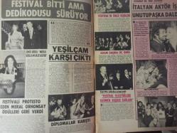 Pazar Haftalık Aktüalite Sinema Tiyatro Müzik ve Magazin Dergisi - 23 Aralık 1976 - Sayı:1057- Arzu Okay - Ceyda Karahan - Nebahat Çehre ikinci balayında - Esengül'e şarkıda futbolcu eşlik etti - Esin Afşar oğlunu şarkıyla büyütüyor - Barış Manço gelirken Ayla Algan gidiyor - Elbiseleri yanan Nil Burak acısını eğlenerek unutuyor - Serpil Örümcer eğlence yerlerinde de üzgün - Berkant - Ümit Utku: ''Meral Orhonsay reklam hastasıdır'' - Yeşilçam karşı çıktı - Mustafa Akad - Julien Jenger - Mustafa Akad - Melisa Mell - Yonca Yücel - Karin Well - Harika Değirmenci'ye Yeşilçam yasak! - Filiz Akın İstanbul yerine Ankara'da sahneye çıkıyor - Osman Kavran - Fahrettin Arslan - Bülent Ersoy - Mine Mutlu evlilik hazırlığı yaparken eski aşklarından da kurtulamıyor - Ünal Çulha - Melih Gülgen - Seher Şeniz 77 - Nesrin Topkapı - Arzu Okay, Salih Güney iki filmde birden oynuyor - Sami Tunç - Turgut Boralı - Gülşen Gürsoy - Macit Flordun - Pervin Par - Yurdanur Gerçeker - Lynda Waters - Tam Takım Dergi