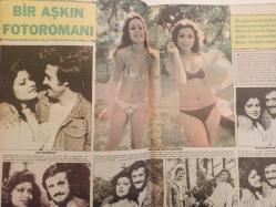 Pazar Haftalık Aktüalite Sinema Tiyatro Müzik ve Magazin Dergisi - 1976 Yılı - Sayı:1048 - Fatma Girik - Yeşim Yükselen - Kardeşlik Çağrısı - Ludmilla Zaitseva - Seyyal Taner hastaneye düştü - Cüneyt Arkın - Serçin Erdem - Atıf Kaptan - Türkan Gürses - Feri Cansel tüm sevgisini köpeğine verdi - Nesrin Nur Ankara'da bulundu - Pervin Par yeniden kızının babası Osman Türen'e döndü - Türkan Şoray servetini Nazan Şoray' bağışlıyor - Bir aşkın fotoromanı - Meral Zeren - Selami Şahin - Jimmy Baker - Semra Yıldız'ın Amerikalı eşi Jimmy aşkı uğruna Müslüman oldu - Emel Aydan Lozan'da üç aydır striptiz yapıyor - Evlilik suya düşer düşmez Pelin Ceylan dansözlüğe dönüş yaptı - Yıldıray Çınar - Hüseyin Peyda - Aliye Rona - Benim Başar - Hüseyin Peyda - Nurhan Nur - Romena Michelle fotoğraf ve haberi - Tam Takım Dergi