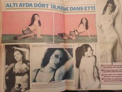 Pazar Haftalık Aktüalite Sinema Tiyatro Müzik ve Magazin Dergisi - 25 Kasım 1976 - Sayı:1053 - Arzu Okay - Gamze Öz - Çekimi geçen yıl başlayan film bu yıl bitirebildi - Erol Solak - Saim N. Bilge - Eski bir tiyatro ve sinema emekçisini yitirdik - Kemal Sunal - Gül Sunal - Halit Akçatepe - Türkiye'yi Nilüfer, Tanju Okan, Neco temsil edecek - Ajda Pekkan - Marina Voica - Michika Takaoka - Tony Paiton - Fatma Girik TRT'ye yönetmen oluyor - Sevda Ferdağ ''bin yıllık ölüm'' adlı tv dizisinde başrol oynuyor - Arzu Okay sonbaharda bir çıplak - Meral Orhonsay - Aytaç Arman - Aliye Rona - İhsan Gedik - Mengü Yeğin - Ülkü Erakalın - Sadri Alışık - Macit Flordun - Ayla Oranlı - Altı ayda dört ülkede dans etti - Dansöz Banu - Menekşe adını Safiye Ünal diye değiştirdi - Puşkaş Ergun - Aynur Akarsu'ya futbol dersi veriyor - şantöz Hale Hanzade soyunma rekoru kırdı - Hem masum hem de dişi - Gillian Duxbury fotoğraf ve haberi - Tam Takım Dergi