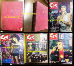 SES, HAFTALIK AKTÜALİTE SİNEMA, TİYATRO, MÜZİK ve GENÇLİK MECMUASI - 1969 YILINDAN CİLT İÇİNDE TOPLAM 26 SAYI - HEPSİ BİR CİLT İÇİNDE -  EKREM BORA, SÜLEYMAN TURAN, GÖKSEL ARSOY, AYHAN IŞIK, SADRİ ALIŞIK, REHA YURDAKUL, ALAIN DELON, MARLON BRANDO, TANJU GÜRSU, TÜRKAN ŞORAY, FİLİZ AKIN, HÜLYA KOÇYİĞİT, BELGÜN DORUK, NERİMAN KÖKSAL, MUZAFFER TEMA, SEMA ÖZCAN, AJDA PEKKAN, SEMA ÖZCAN, İZZET GÜNAY, FATMA GİRİK, LEYLA SAYAR, EROL TAŞ, ZEKİ MÜREN, ZEYNEP DEĞİRMENCİOĞL , NİLÜFER KOÇYİĞİT, HÜSEYİN PEYDA, EDİZ HUN, SALİH GÜNEY, SELMA GÜNERİ, LÜTFULLAH SURURİ, SÜLEYMAN TURAN, PARLA ŞENOL, TANJU GÜRSU, SALİM DÜNDAR, ELVIS PRESLEY, JOHHNY HALLYDAY, ÖMER ŞERİF, TİMUR SELÇUK, ALİYE RONA, SOPHIA LOREN, ERDEN GÜVENÇ, TONY TUNÇ, YILDIZ KENTER,SEMA ÖZCAN, ORHAN GÜNŞİRAY, PATRICK NEAL, GÜNERİ TECER, DOĞAN ONAT, SEVDA AYDAN, CEM KARACA, KUZEY VARGIN, ERMAN ŞENER, ÜSTÜN POYRAZ, GÜLSÜM KAMU, SEVDA FERDAĞ, GÖKSEL KORTAY, VAHİ ÖZ, JEAN PAUL BELMONDO, MURAT SOYDAN, EMEL SAYIN, SOPHIA LOREN, TUGAY TOKSÖZ - İdil Koleksiyon