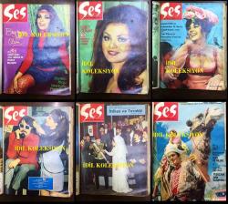 SES, HAFTALIK AKTÜALİTE SİNEMA, TİYATRO, MÜZİK ve GENÇLİK MECMUASI - 1969 YILINDAN CİLT İÇİNDE TOPLAM 26 SAYI - HEPSİ BİR CİLT İÇİNDE -  EKREM BORA, SÜLEYMAN TURAN, GÖKSEL ARSOY, AYHAN IŞIK, SADRİ ALIŞIK, REHA YURDAKUL, ALAIN DELON, MARLON BRANDO, TANJU GÜRSU, TÜRKAN ŞORAY, FİLİZ AKIN, HÜLYA KOÇYİĞİT, BELGÜN DORUK, NERİMAN KÖKSAL, MUZAFFER TEMA, SEMA ÖZCAN, AJDA PEKKAN, SEMA ÖZCAN, İZZET GÜNAY, FATMA GİRİK, LEYLA SAYAR, EROL TAŞ, ZEKİ MÜREN, ZEYNEP DEĞİRMENCİOĞL , NİLÜFER KOÇYİĞİT, HÜSEYİN PEYDA, EDİZ HUN, SALİH GÜNEY, SELMA GÜNERİ, LÜTFULLAH SURURİ, SÜLEYMAN TURAN, PARLA ŞENOL, TANJU GÜRSU, SALİM DÜNDAR, ELVIS PRESLEY, JOHHNY HALLYDAY, ÖMER ŞERİF, TİMUR SELÇUK, ALİYE RONA, SOPHIA LOREN, ERDEN GÜVENÇ, TONY TUNÇ, YILDIZ KENTER,SEMA ÖZCAN, ORHAN GÜNŞİRAY, PATRICK NEAL, GÜNERİ TECER, DOĞAN ONAT, SEVDA AYDAN, CEM KARACA, KUZEY VARGIN, ERMAN ŞENER, ÜSTÜN POYRAZ, GÜLSÜM KAMU, SEVDA FERDAĞ, GÖKSEL KORTAY, VAHİ ÖZ, JEAN PAUL BELMONDO, MURAT SOYDAN, EMEL SAYIN, SOPHIA LOREN, TUGAY TOKSÖZ