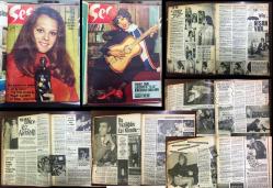 SES, HAFTALIK AKTÜALİTE SİNEMA, TİYATRO, MÜZİK ve GENÇLİK MECMUASI - 1969 YILINDAN CİLT İÇİNDE TOPLAM 26 SAYI - HEPSİ BİR CİLT İÇİNDE -  EKREM BORA, SÜLEYMAN TURAN, GÖKSEL ARSOY, AYHAN IŞIK, SADRİ ALIŞIK, REHA YURDAKUL, ALAIN DELON, MARLON BRANDO, TANJU GÜRSU, TÜRKAN ŞORAY, FİLİZ AKIN, HÜLYA KOÇYİĞİT, BELGÜN DORUK, NERİMAN KÖKSAL, MUZAFFER TEMA, SEMA ÖZCAN, AJDA PEKKAN, SEMA ÖZCAN, İZZET GÜNAY, FATMA GİRİK, LEYLA SAYAR, EROL TAŞ, ZEKİ MÜREN, ZEYNEP DEĞİRMENCİOĞL , NİLÜFER KOÇYİĞİT, HÜSEYİN PEYDA, EDİZ HUN, SALİH GÜNEY, SELMA GÜNERİ, LÜTFULLAH SURURİ, SÜLEYMAN TURAN, PARLA ŞENOL, TANJU GÜRSU, SALİM DÜNDAR, ELVIS PRESLEY, JOHHNY HALLYDAY, ÖMER ŞERİF, TİMUR SELÇUK, ALİYE RONA, SOPHIA LOREN, ERDEN GÜVENÇ, TONY TUNÇ, YILDIZ KENTER,SEMA ÖZCAN, ORHAN GÜNŞİRAY, PATRICK NEAL, GÜNERİ TECER, DOĞAN ONAT, SEVDA AYDAN, CEM KARACA, KUZEY VARGIN, ERMAN ŞENER, ÜSTÜN POYRAZ, GÜLSÜM KAMU, SEVDA FERDAĞ, GÖKSEL KORTAY, VAHİ ÖZ, JEAN PAUL BELMONDO, MURAT SOYDAN, EMEL SAYIN, SOPHIA LOREN, TUGAY TOKSÖZ