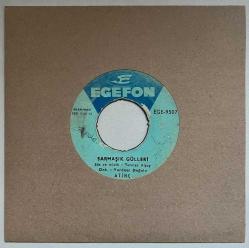 Atınç Sarmaşık Gülleri - Kırmızı Gül 45 lik Plak (Orjinal Dönem Baskı Plak)