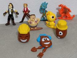 Aslan Max ejderha civciv kirpi ozmo sürpriz çikolata vb. Mini minyatür figür oyuncak set koleksiyon dekor tasarım hediye vintage retro aksesuar nostalji süs