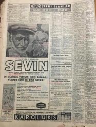 HÜRRİYET GAZETESİ  20 TEMMUZ 1964 YIL :17 SAYI :5825--Muhammed Ali-Gürsel :Kıbrıs işini gerekirse bombalarımız halleder dedi --Sevgilisini Beklerken Külleri Geliyor ---Türkiye de ortalama insan ömrü 55 sene ---Türkiye ,Pakistan İran arasındaki zirve toplantısı bugün başlıyor ----Sıkıyönetim yarın İstanbul ve Ankara da da kalkıyor ---Katil ,dört  kişiyi öldürüp  bahçesine gömdü ---Toplum kalkınması için bir  enstitü kurulacak --Komünistler ,Almanya da Türk işçilerine broşürler  gönderiyor ----Fenerbahçe -Altay Maçın da da Şike Yapılmış ---Futbol bir spor olmaktan çıktı ---Alman Hoca ,Türk Antrenörlerin Burnunu Kırmaklar Meşgul Oluyor ---İnönü Rekor Peşinde ---Kıbrıs ta ölüm kalım savaşı --