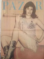 Pazar Haftalık Aktüalite Sinema Tiyatro Müzik ve Magazin Dergisi - 27 Ocak 1977 - Sayı:1062 - Caroll Bells - Nalan Çöl - Nilüfer - Ufukta Evlilik Var Ama Ne Zaman? - Rıza Silahlıpoda - Tokyo Yolcusu Şenay, Kimono ile Dolaşıyor - Neco ile Oya German kulüp tiryakisi oldu - Canan Candan - Işık Yavuz - Öztürk Serengil - İlhan Daner - Hadi Çaman - Safiye Filiz - Bülent Ersoy - Filiz Akın - Hülya Koçyiğit ancak Uludağ'da kendine gelebildi - Kemal Yamak - Gökben Uludağ'da ''Aşka Devam'' diyor - Neşe Alkan hem besteci, hem şarkıcı - Gülşen Bubikoğlu eşinin yönettiği filmde oynadı - Türker İnanoğlu - Gülşen Bubikoğlu - İlker İnanoğlu - Fatma Girik filme başladı ama üçüncü günü hastalandı - Melek Görgün yaş gününde konuklarına göbek attırdı - Deniz Erkanat - Ülkü Özen - Selen Büke - Alev Altın - Nükhet Duru iki yıl öncesi cömertçe soyunuyordu - Seyyal Taner - Tango devri geri geldi - Seceattin Tanyerli - Fehmi Ege - Arzu Okay - Ceyda Karahan - Nalan Çöl - Mireille Alonville - Tam Takım Dergi