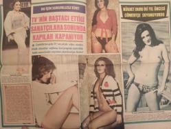 Pazar Haftalık Aktüalite Sinema Tiyatro Müzik ve Magazin Dergisi - 27 Ocak 1977 - Sayı:1062 - Caroll Bells - Nalan Çöl - Nilüfer - Ufukta Evlilik Var Ama Ne Zaman? - Rıza Silahlıpoda - Tokyo Yolcusu Şenay, Kimono ile Dolaşıyor - Neco ile Oya German kulüp tiryakisi oldu - Canan Candan - Işık Yavuz - Öztürk Serengil - İlhan Daner - Hadi Çaman - Safiye Filiz - Bülent Ersoy - Filiz Akın - Hülya Koçyiğit ancak Uludağ'da kendine gelebildi - Kemal Yamak - Gökben Uludağ'da ''Aşka Devam'' diyor - Neşe Alkan hem besteci, hem şarkıcı - Gülşen Bubikoğlu eşinin yönettiği filmde oynadı - Türker İnanoğlu - Gülşen Bubikoğlu - İlker İnanoğlu - Fatma Girik filme başladı ama üçüncü günü hastalandı - Melek Görgün yaş gününde konuklarına göbek attırdı - Deniz Erkanat - Ülkü Özen - Selen Büke - Alev Altın - Nükhet Duru iki yıl öncesi cömertçe soyunuyordu - Seyyal Taner - Tango devri geri geldi - Seceattin Tanyerli - Fehmi Ege - Arzu Okay - Ceyda Karahan - Nalan Çöl - Mireille Alonville - Tam Takım Dergi