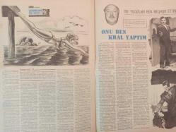 Pazar Haftalık Aktüalite Sinema Tiyatro Müzik ve Magazin Dergisi - 6 Mart 1965 - Sayı:441 - Genç Kız Kalbi ve Yenilmez Yumruk Çizgi Romanı - Özcan Tekgül - Beyrut Dağlarında Striptease yapıyor - Aşk Korkusu Fotoromanı - Boncuk Çizgi Romanı - Sinema Haberleri - Elke sommer - Doktor Kilder ve Kırık Kalp Çizgi Romanı - Yüzbin öpücüğü binlerce kız bölüştü - Kanepede iki kişi - Zeynep Berk - Hanımlarla başbaşa - Nicole Bernard - Cehennemde Bir Melek - Jean Sherman - Bu yıldızları ben meşhur ettim - Osman Faruk Seden - Onu Ben Kral Yaptım - Ayhan Işık - Bu haftaki yıldızınız - PURO Sabun Reklamı - Kalpten kalbe - Thea Fleming - Hasbi Tembeler Çizgi Romanı fotoğraf ve haberi - Tam Takım Dergi