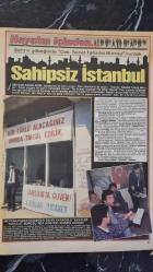 MEYDAN PAZAR GAZETESİ - 19 0CAK 1992 - CANDY SAUNDERS , 92 NİN EN GÜZEL VÜCUTLU KIZI SEÇİLDİ - SAHİPSİZ İSTANBUL -GÜLAY ATIĞ , TÜRKİYENİN EN GENÇ BAYAN BELEDİYE BAŞKANI -  YILMAZ GÜNEY ISPARTA CEZAEVİ NDEN BAYRAM İZNİNE ÇIKTI VE GERİ DÖNMEDİ - FULYA ONAY , MACİT BENİ OTOMOBİLLENDİR - MODA , BENETTON LA ÇAĞDAŞ YAŞAM - SOSYETEDE BU HAFTA , PATRONLARIN YAKIŞIKLISI RAFAEL MİMİ VE EŞİ HELGA - MALKOÇLARIN ŞEHİR ZİYARETİ, ENDER MALKOÇ VE GÜLŞAH MALKOÇ - ESKİ MEZUNLARDAN YARDIM , HANDE AKYOL, METE SÖNMEZ , ARZU BİREN - MUSTAFA TÖNGEMEN ANLATTI ERGİN ASYALI YAZDI - ÇOCUĞU OLMUYOR DİYE GİTTİĞİ ÜFÜRÜKÇÜDEN  ÇOCUĞU OLDU .