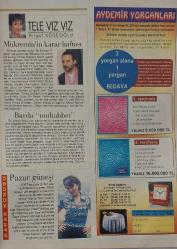 HÜRRİYET GAZETESİ-TV-TELESKOP DERGİSİ-TELEVİZYON EKİ-6HAZİRAN-12 HAZİRAN-1998-KAPAK-FOTOĞRAF-RÖPORTAJ-TV PROGRAM FİLM VE UYDU-BEKIR AKSOY-ONUNCU KÖYÜN SEYİRCİSİ-ESRA HARMANDA-PAZAR NEŞESİ-İPEK TANRIYAR-EKRANIN ÇILGIN KIZI-REYTİNG HAMDİ-BABA OLACAK-CEM CEMINAY-DAHA FAZLASINI ISTIYOR-TRT'DE FUTBOL HEYECANI-AYDIN'IN EVLILIK TELAŞI-MAHALLEDE FURBOL SEVGISI-SÖZ UÇAR YAZI KALIR-OYLUM ÖKTEM-DİZİLERİ ÖZLEDI-ESEN ÜNÜR-MÜKREMIN'IN KARAR HAFTASI-AYDAN ŞENER-KEREM ALIŞIK-RADYO ANADOLU UYDUDA-PORTRE-PIER PAOLO PASOLINI-DÜŞÜNÜ GERÇEKLEŞTIRDI-