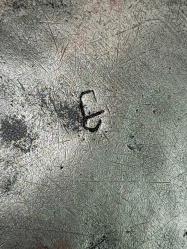 Antika 1800'ler Osmanlı  Ermeni Bakır Tabak