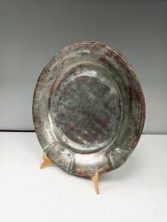 Antika 1800'ler Osmanlı  Ermeni Bakır Tabak