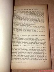 LE TOUR DU MONDE EN 80 JOURS / JULES VERNE / LİBRAİRİE HACHETTE / FRANSIZCA KİTAP (80 GÜNDE DÜNYA TURU)