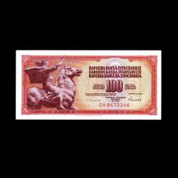 YUGOSLAVYA (1986) - 100 Dinar (ÇİL 10/10)